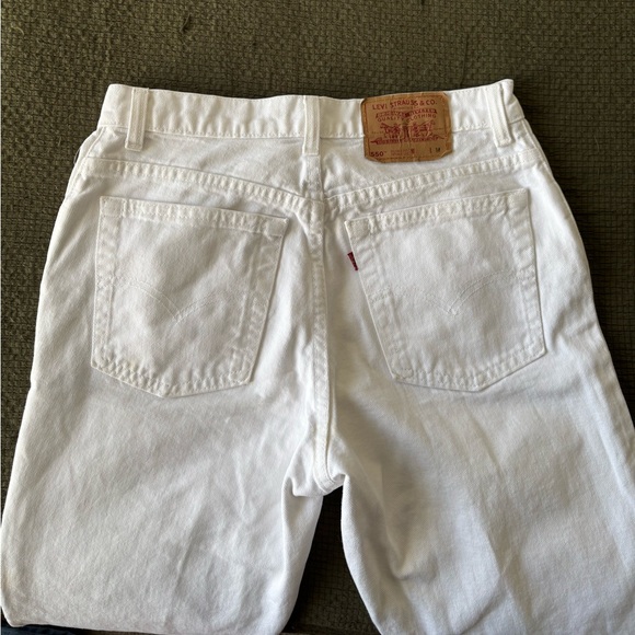 💐Levi Strauss~550 Vintage Floral Embroidered Relaxed Fit Tapered Leg Jeans - Picture 3 of 6